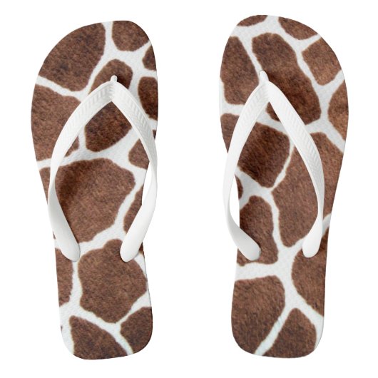 Giraffe spots teenslippers (Voetbed)
