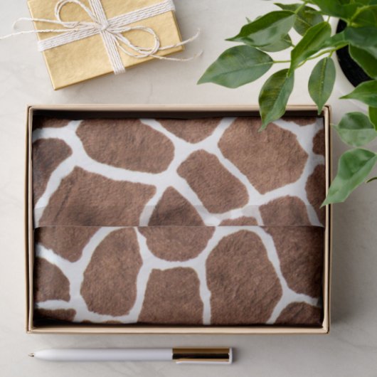 Giraffe spots tissuepapier (Geschenk)