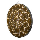 Giraffe Spots Wild Safari Animal Skin Print Dartbord (Voorkant Rechts)