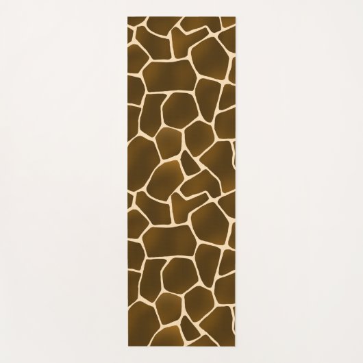 Giraffe Spots Wild Safari Animal Skin Print Yogamat
