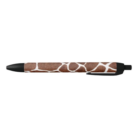 Giraffe spots zwarte inkt pen (Bodem)