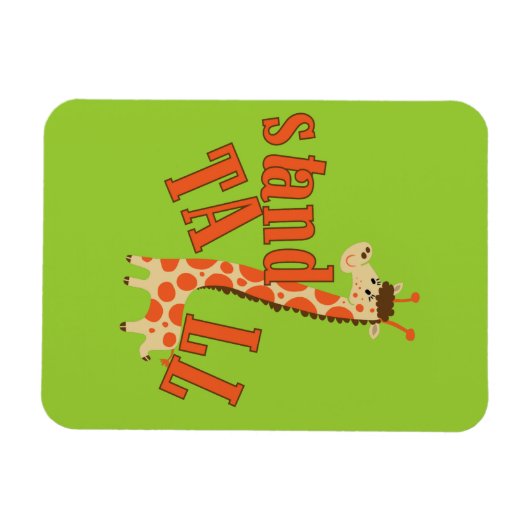 Giraffe standaard magneet (Horizontaal)