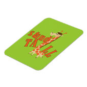 Giraffe standaard magneet (Linkerzijde)