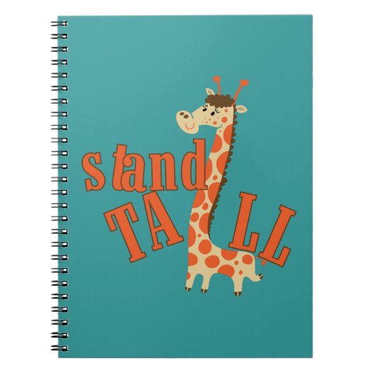 Giraffe standaard notitieboek (Voorkant)