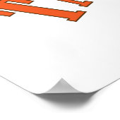 Giraffe standaard poster (Hoek)