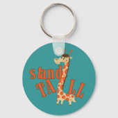 Giraffe standaard sleutelhanger (Voorkant)