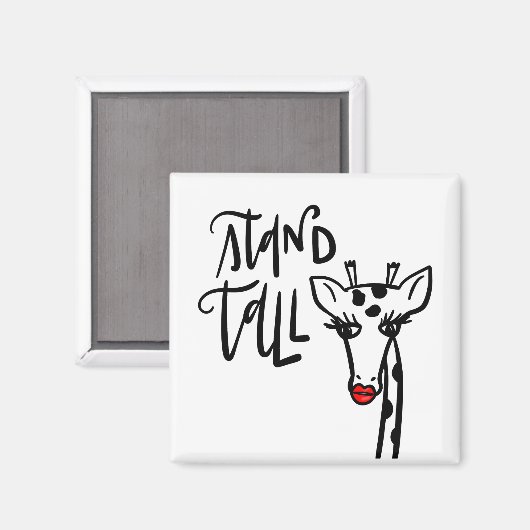 Giraffe - Standaardopstand Magneet (Voorkant / Achterkant)