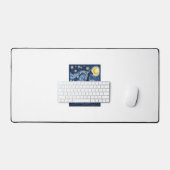 Giraffe Starnacht Vintage Bureaumat (Keyboard & Muis)