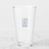 Giraffe Starnacht Vintage Glas (Achterkant)