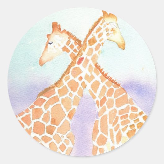 Giraffe Sticker (Voorkant)
