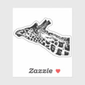 Giraffe Sticker (Vel)