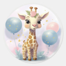 Giraffe sticker