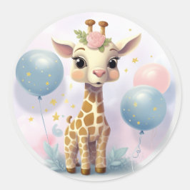 Giraffe sticker
