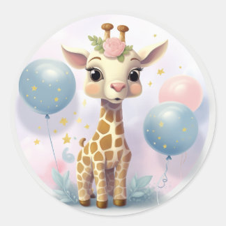 Giraffe sticker
