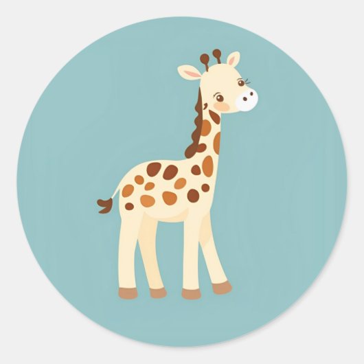 Giraffe Sticker (Voorkant)