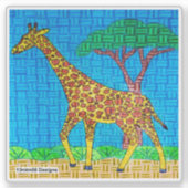 GIRAFFE - STICKER (Voorkant)