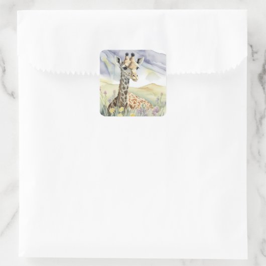 Giraffe Sticker (Tas)