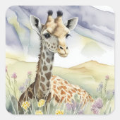Giraffe Sticker (Voorkant)