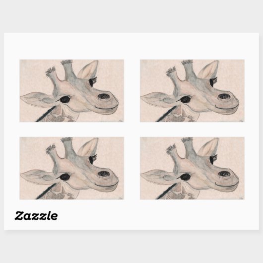 Giraffe sticker (Vel)