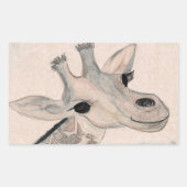 Giraffe sticker (Voorkant)