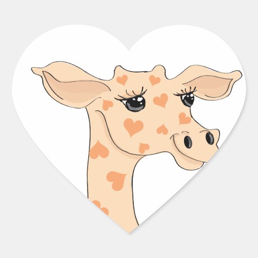 Giraffe Sticker (Voorkant)