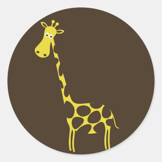 Giraffe stickers (Voorkant)