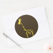 Giraffe stickers (Envelop)