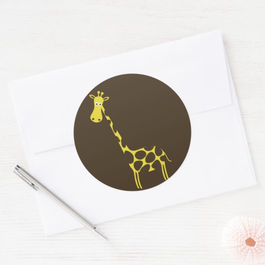 Giraffe stickers (Envelop)