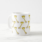 Giraffe stijl koffiemok (Voorkant links)