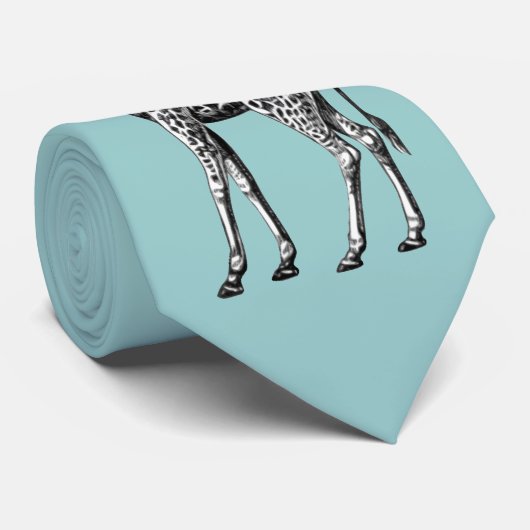 Giraffe Stropdas (Opgerold)