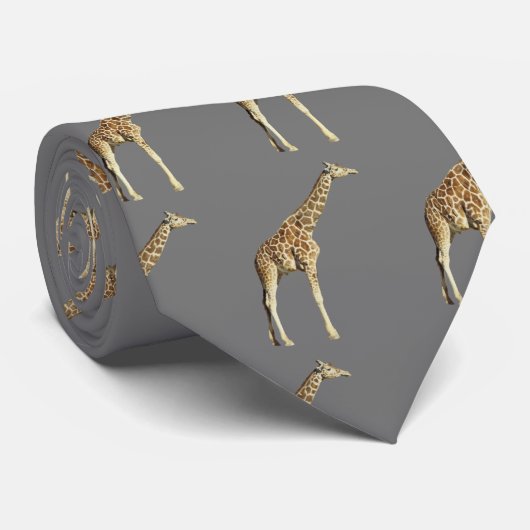 Giraffe Stropdas (Opgerold)