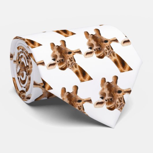 Giraffe stropdas (Opgerold)