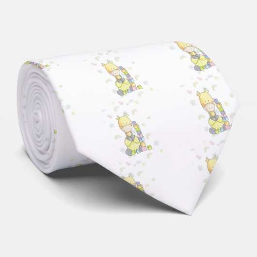 Giraffe Stropdas (Opgerold)
