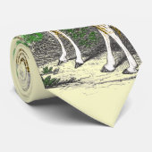 Giraffe Stropdas (Opgerold)