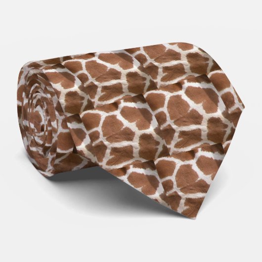 Giraffe Stropdas (Opgerold)