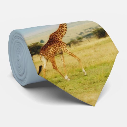 Giraffe stropdassen (Opgerold)