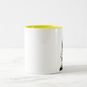 Giraffe-Suit Tweekleurige Koffiemok (Center)