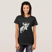 Giraffe sunglasses giraffe love vacation animal fa t-shirt (Voorkant volledig)
