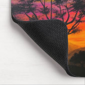 "Giraffe Sunset" Giraffe Schilderachtig Art Muisma Muismat (Hoek)