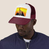 Giraffe Sunshine Pop Out Kunst, Trucker Pet (In situ)
