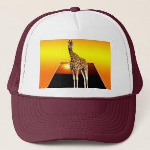 Giraffe Sunshine Pop Out Kunst, Trucker Pet