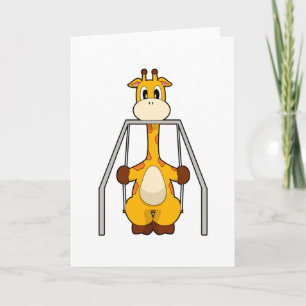 Giraffe Swing Kaart