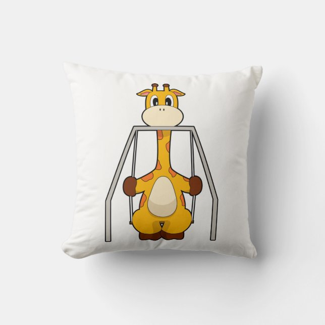 Giraffe Swing Kussen (Voorkant)