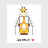 Giraffe Swing Sticker (Vel)