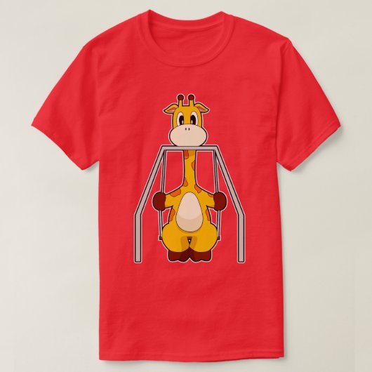 Giraffe Swing T-shirt (Design voorkant)