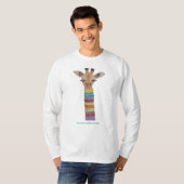 Giraffe T-shirt met lange mouwen (Voorkant volledig)