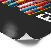 Giraffe T-shirt, Natuur Lover Shirt, Dierenprint Perfect Poster (Hoek)