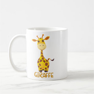 Giraffe T-shirt voor kinderen Koffiemok