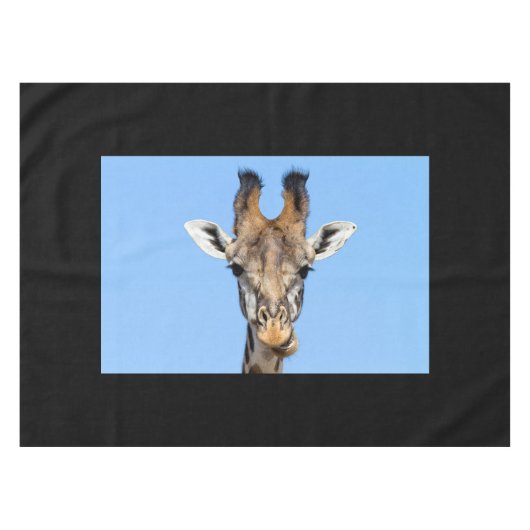 Giraffe Tafelkleed (Voorkant (Horizontaal))