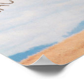 Giraffe Tall Tree Savannah Reach Sky Motivatie Poster (Hoek)